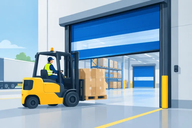 Snelloopdeuren voor logistiek zonder stilstand
